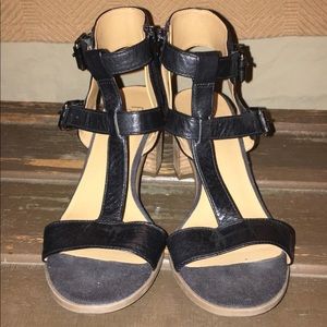 Franco Sarto Leather Sandals